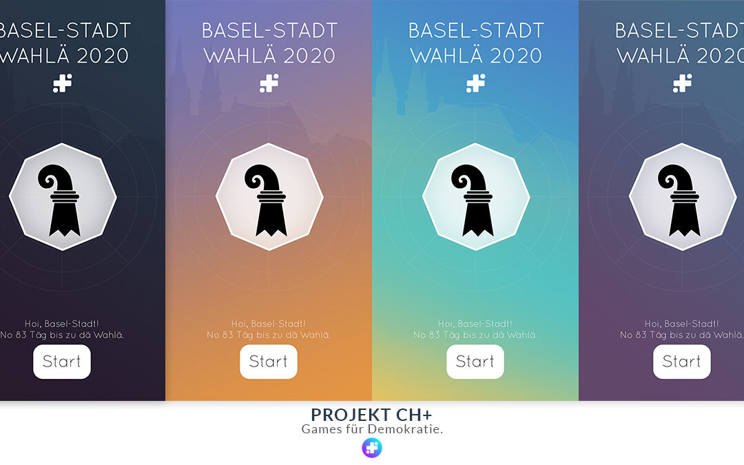 Projekt CH+ Games für Demokratie Games for Democracy Wahl-App Wahlen Basel-Stadt