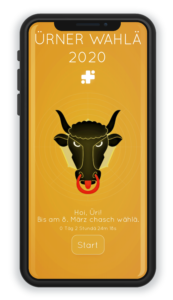 Projekt CH+ Games für Demokratie Games for Democracy Wahl-App Wahlen Uri